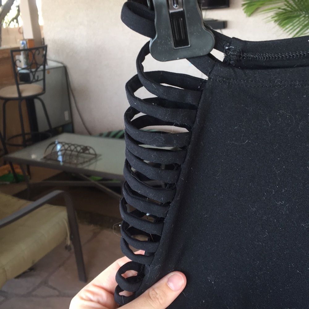 Forever 21 leggings with cute side slits